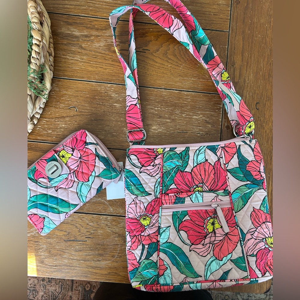 Vera Bradley crossbody and wallet